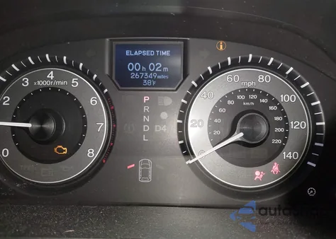 2012 Honda Odyssey Touring/Touring Elite z USA, uszkodzony, nr VIN 5FNRL5H94CB035984